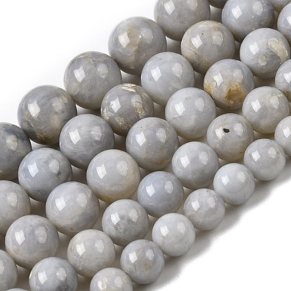 Природных драгоценных камней бисер нитей, круглые