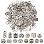 150 шт 15 стили бусины из сплава в тибетском стиле, колонка