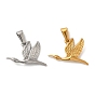 304 Stainless Steel Pendants, Bird Charm