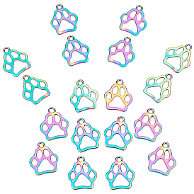 20Pcs Alloy Pendants, Cadmium Free & Nickel Free & Lead Free, Dog