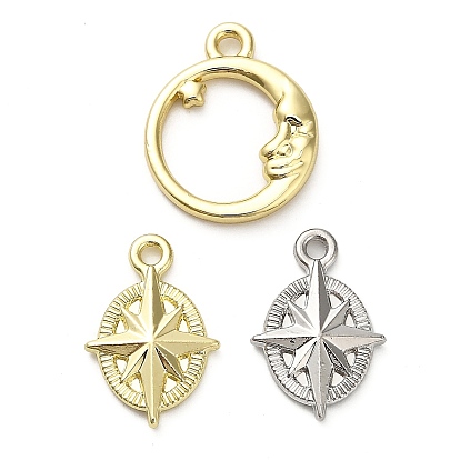 Подвески из сплава , амулеты луна/звезда
