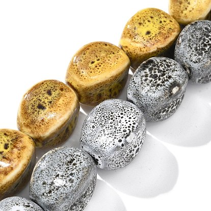 Фарфора ручной работы бисер нитей, самородки