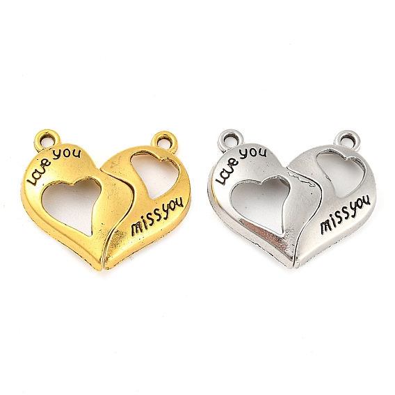 Магнитные подвески из сплава, сердце