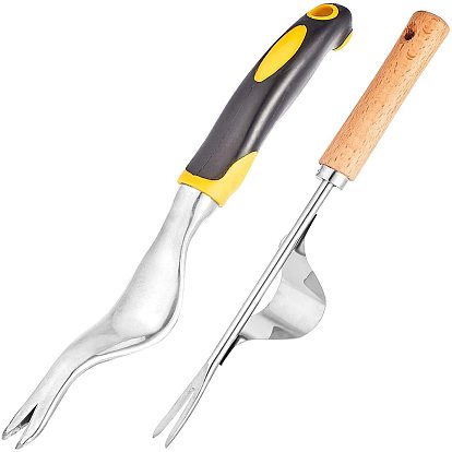 Съемник сорняков одуванчик экскаватор съемник, ручной прополочный инструмент с деревянной ручкой, сад газон сельхозугодья пересадка садоводство бонсай инструменты