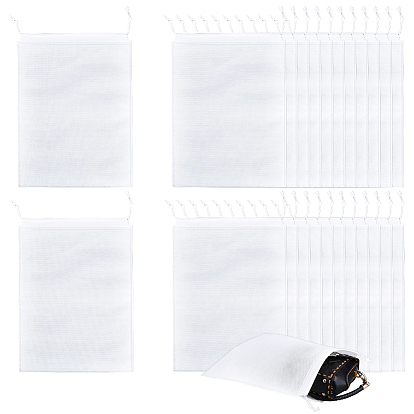 24 шт. пыленепроницаемые нетканые материалы для хранения обуви, шнурок сумки, прямоугольные