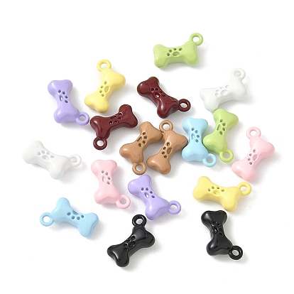 Акриловые подвески краскораспылительные, костяные амулеты