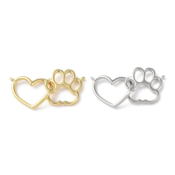 Стойки обшивки латунные подвески, без кадмия и без свинца, долговечный, подвеска в виде сердца и лапы