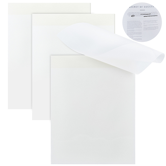 Transparent Self-adhesive Sticky Note, Rectangle