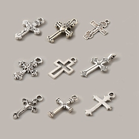 Сплавочные подвески тибетского стиля, крест очарование, религия