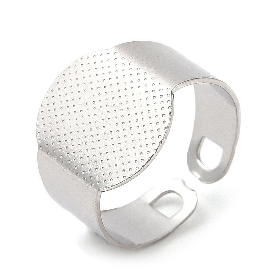 304 открытые кольца манжеты из нержавеющей стали, простые настройки колец колодок с отверстиями