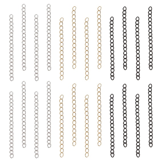 90Strands 3 Colors 304 Stainless Steel Chain Extender