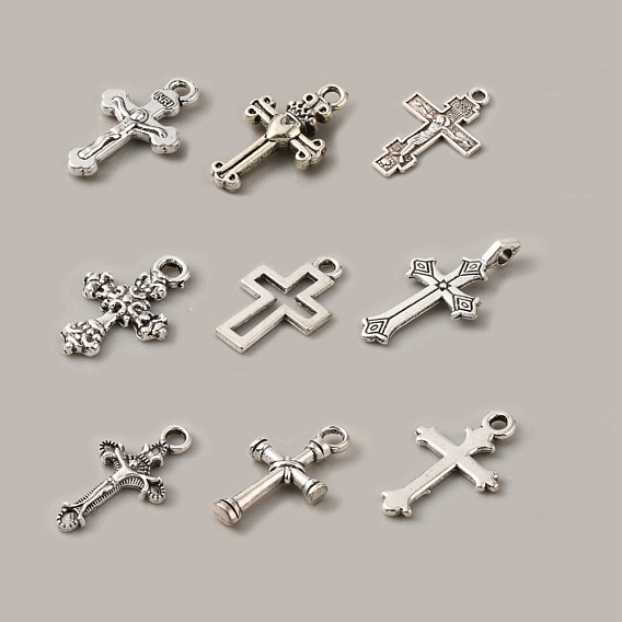 Сплавочные подвески тибетского стиля, крест очарование, религия
