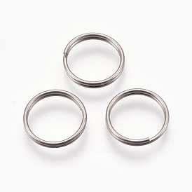 Titanium Alloy Split Rings，Double Loops Jump Rings