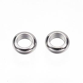 304 Stainless Steel Spacer Beads, Ring