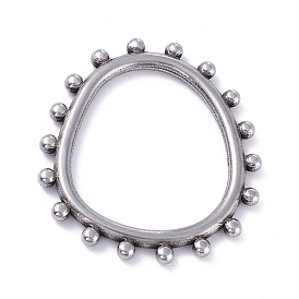 304 Stainless Steel Pendants,  Ring