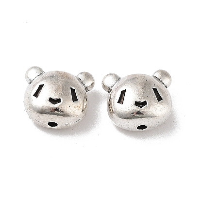 Тибетский стиль сплава шарика, голова медведя