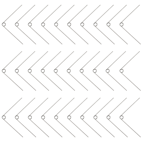 30шт. стальная торсионная пружина