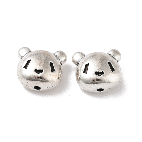 Тибетский стиль сплава шарика, голова медведя