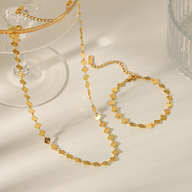 Ожерелья из нержавеющей стали в форме ракушки для женщин