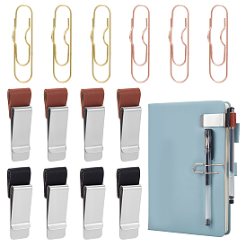 Скрепки из углеродистой/нержавеющей стали, забавные закладки маркировочные клипы