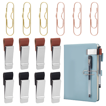 Скрепки из углеродистой/нержавеющей стали, забавные закладки маркировочные клипы