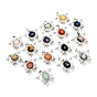Gemstone Pendants, Butterfly Charms