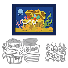 Трафареты для резки шкатулки из углеродистой стали, для diy scrapbooking, Фотоальбом, декоративная бумага для тиснения, форма для поздравительных открыток