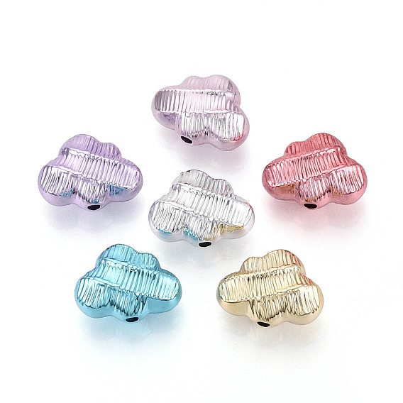 Текстурированное покрытие, непрозрачные акриловые бусины, облако