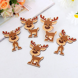 Wooden Diplay Decorations, for Christmas Decorations, Reindeer/Stag