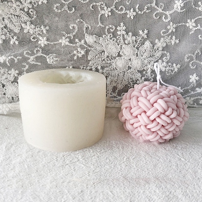 Силиконовые формы для свечей из шерстяной пряжи, формы для литья смолы, для уф-смолы, изготовление ювелирных изделий из эпоксидной смолы