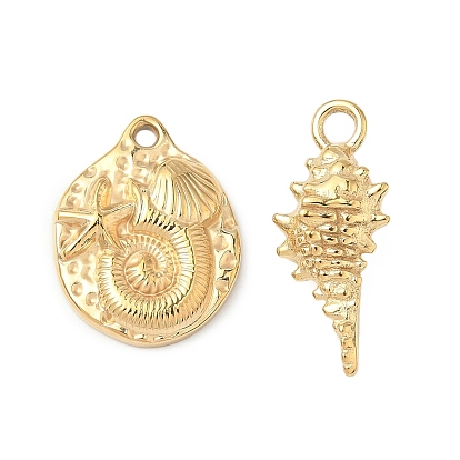 304 подвески из нержавеющей стали, реальный 18 k позолоченный