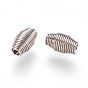 304 Stainless Steel Spring Beads, Barrel