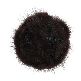 Значки на лацканы из искусственного меха норки, с 304 нержавеющей сталью для одежды