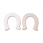 Wood Cabochons, Horseshoe