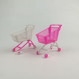 Plastic Doll Shopping Cart, Doll Making Supplies