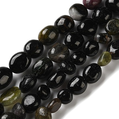 Натуральный турмалин бисер нитей, самородки, упавший камень