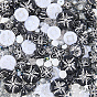 80Pcs 10 Styles Opaque Acrylic Beads, with 100Pcs 5 Colors Glass Beads, 1000Pcs 3 Styles Glass Seed Beads