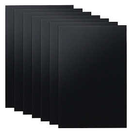 7 Sheets ABS Plastic Board, Craft, for DIY Handmade Sand Table Material Model Building, Rectangle