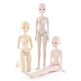 Пластиковые женские подвижные суставы фигурка тела, без головы с туфлями