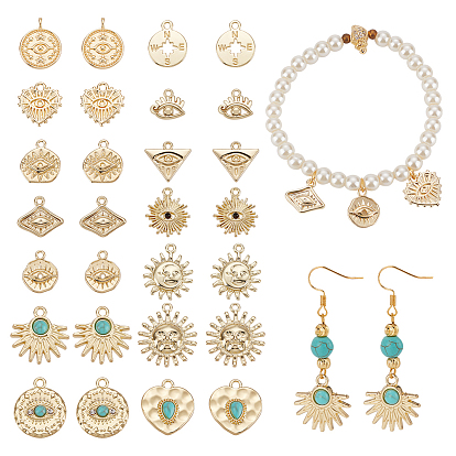 28 шт 14 подвески из цинкового сплава, cmолой, разнообразные