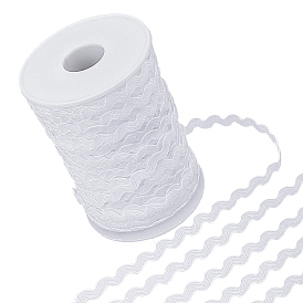 2 отделка бахромой из полиэстера с волнистыми изгибами, лента для шитья, для тканевого платья своими руками изготовление украшения, с катушкой