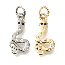 Латунные микро проложить кубического циркония подвески, долговечный, змеиные чары, с целью перехода в кольце