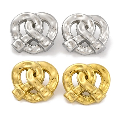 Ионное покрытие (ip) 304 серьги-гвоздики из нержавеющей стали