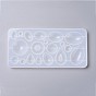 Silicone Molds, Resin Casting Molds, For UV Resin, Epoxy Resin Jewelry Making, Flat Round & Oval & Teardrop