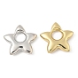 Звезда латуни подвески, стойки покрытие, долговечный, без кадмия и без свинца