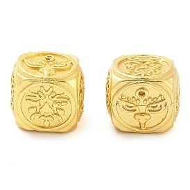 Alloy Beads, Square