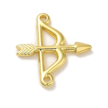 304 Stainless Steel Connector Charms, Bow and Arrow Link