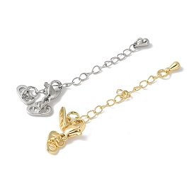 Латунный удлинитель цепи, стойки покрытие, долговечный, без свинца и без кадмия, овальные