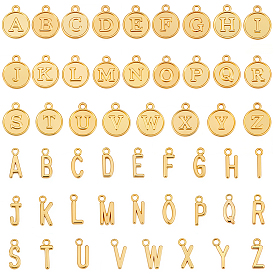 4сумки 2 стили в тибетском стиле из цинкового сплава 26 подвески с буквами