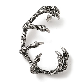 316 Surgical Stainless Steel Cuff Earrings, Claw